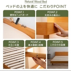 解体済み！！24日限定！すのこベッド シングルの画像