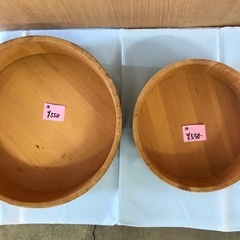 すし桶　大小の画像