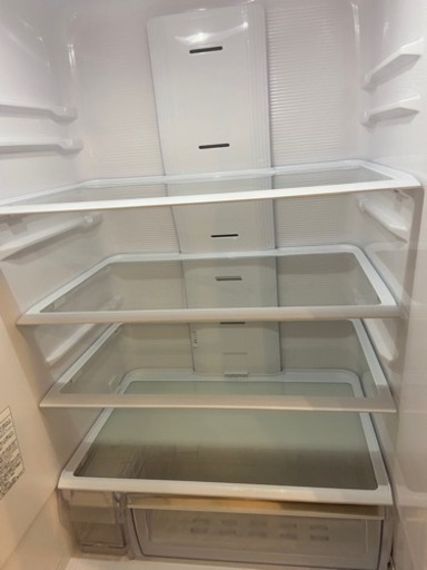【日立】冷凍冷蔵庫　375L   シャンパン