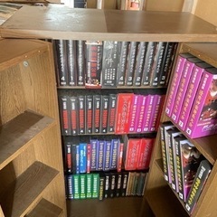 神楽VHSコレクション 保管棚付き！