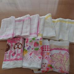 【お渡し予定】幼児用　口拭きタオル 12枚　中古品