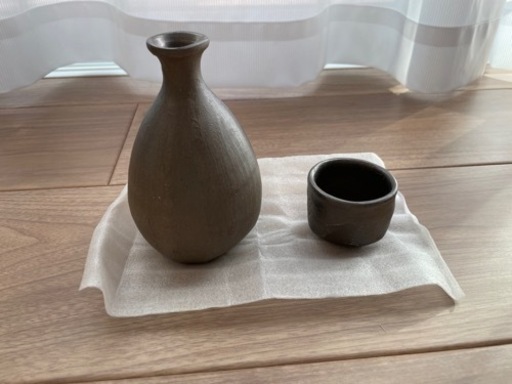 備前焼 新品未使用】山本 出 徳利とおちょこのセット
