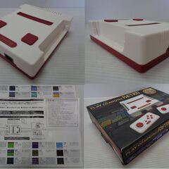 ★【動作未確認】プレイコンピューター　レトロ 　FC　ファミコン互換ゲーム機　ゲーム118種内蔵　ピーナッツクラブ aの画像