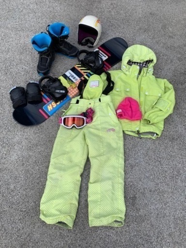 ジュニア　キッズ　スノーボード　フルセット