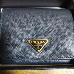 PRADA　三つ折り財布　サフィアーノ