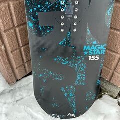 K2 MAGIC STAR フラットツインチップ スノーボード 155cm スノボ 板のみ ボード 札幌市白石区 白石店 の画像