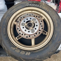 AF35ライブディオZX フロントホイール