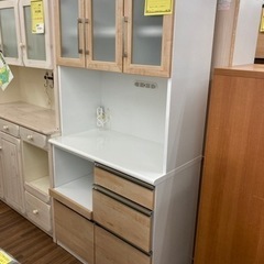 食器棚　白