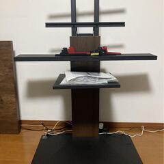 55型テレビ＋TVスタンドセット（4K・BS対応、HDD録画機能付き）の画像