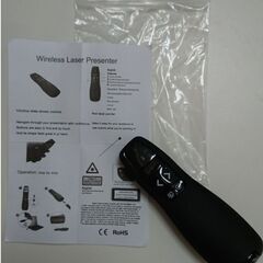 【新品未使用】赤色レーザーポインター/プレゼンターの画像