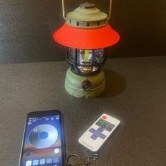 アンティーク風　LEDランタン Bluetooth搭載 アウトド...