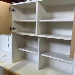 値下げ美品！キッチンボード 食器棚の画像