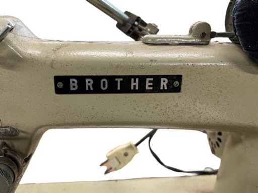 NO.1202【傷汚れ多め】BROTHER ブラザー TA2-B621 工業用ミシン SINGER シンガー ミシン台 中古 ジャンク品