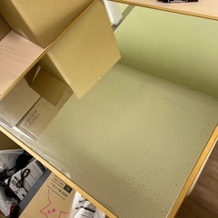 壁掛ミラー　ウッド　スクエア　60✖️60 センチの画像