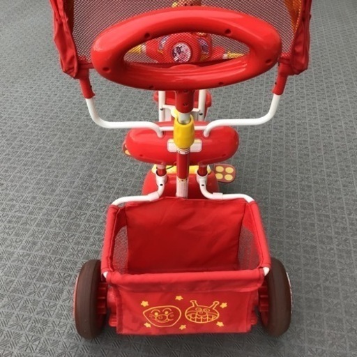 アンパンマン手押し三輪車