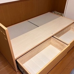 【お譲り先決定】ニトリのベッドフレーム