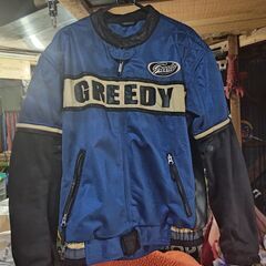 グリーディー　バイクジャケット売ります。