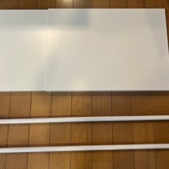 【美品】山崎実業　つっぱり棒用棚