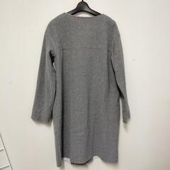 NOWNOW ノーカラーコートの画像