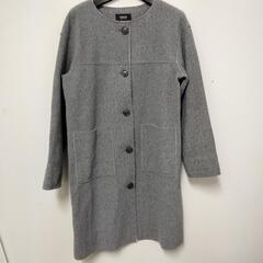 NOWNOW ノーカラーコート
