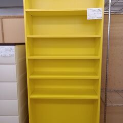★ジモティ割あり★  カラーボックス 黄色 H202×D28×W...