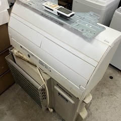 【D-112】パナソニック ルームエアコン 2018年 5.6kw 〜23畳 単相200v Eolia エオリア エコナビ搭載 自動掃除 CS-X568C2 中古　激安