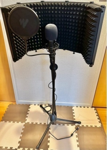 MAONO USBマイク コンデンサーマイク PCマイク 192KHZ/24BIT マイクセット 単一指向性 アームスタンド付き 録音/ライブ配信/YOUTUBE/ゲーム実況に (AU-PM420
