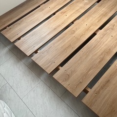 ロウヤLOWYAベッドフレーム　ダブルベッドの画像