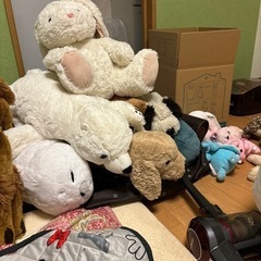 ぬいぐるみたくさん