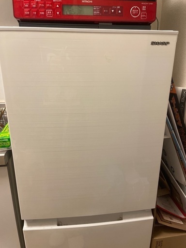 美品 2020年製 SHARP冷蔵庫