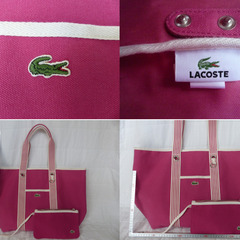 LACOSTE トートバック(ポーチ付き) (tagにはbeac...