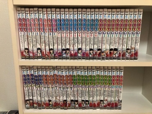 売ります DVD 犬夜叉 全巻セット 全55巻