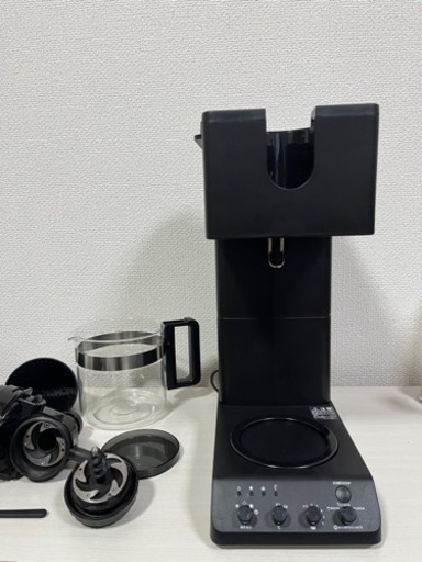 【受渡者決定】ツインバード 全自動コーヒーメーカー ミル付き CM-D465B