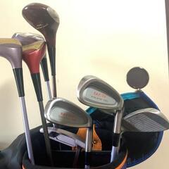 ゴルフスティック 、8バット、バッグ