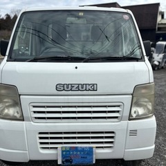 エアコンパワステAT スズキ キャリィトラック★支払い総額19.8万円★車検ロング 即日納車可能 オートマ 機関良好 交換いらずタイミングチェーン式♪オートマは少ないのでお早めに！の画像