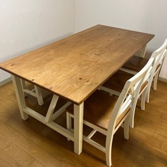 6人がけダイニングテーブルセット