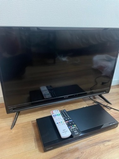 シャープ 32V型 液晶テレビ AQUOS 2T-C32AC1 ハイビジョン 直下型LEDバックライト 外付けHDD対応 2018年モ