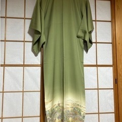 【ほぼ未使用】色留袖　バッグ　帯　三点セットの画像