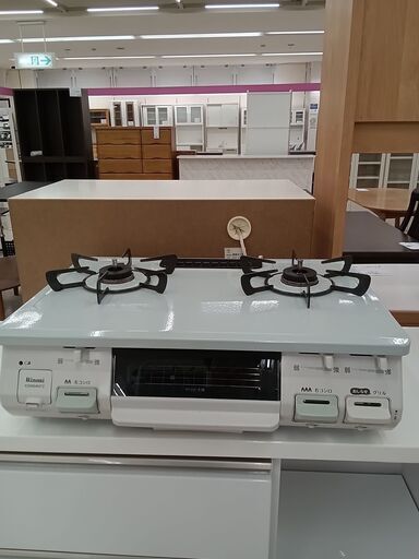 ★ジモティ割あり★ Rinnai LPガステーブル KGM64MT2  １９年製 動作確認／クリーニング済み TC1197
