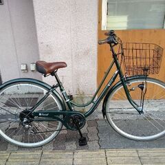 maruishi] Lueed 27吋 ファッションシティーサイクル 外装6段