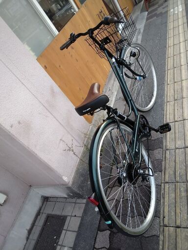 オリーブグリーン シティサイクル 前照灯付き オリーブグリーン シティサイクル 前照灯付き