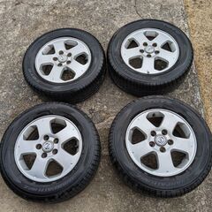 夏用タイヤ195/65R15・アルミホイル付　お買い得品