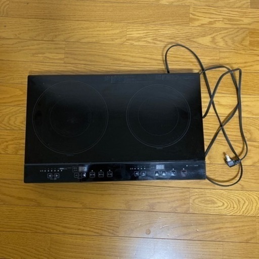 2口IHクッキングヒーター　デューBK