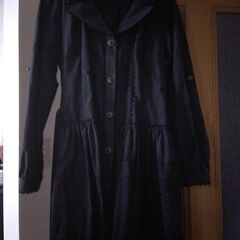 axes femme コート 黒 難あり