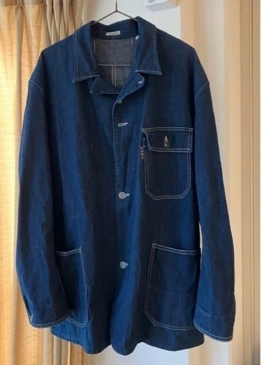 カバーオール　ブルーブルー