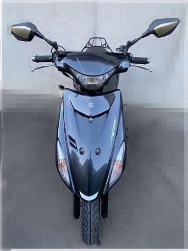 （お話中）【不動車】バイク　スズキ　アドレス v125s リミテッド