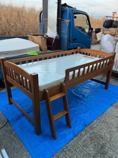 ★激安★美品　ベット　マットレス付き