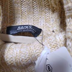 値下げ✨ベージュセーター　サイズF 未使用タグ付の画像