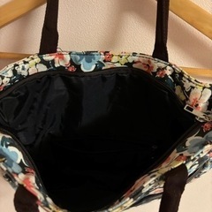 花柄バック①の画像