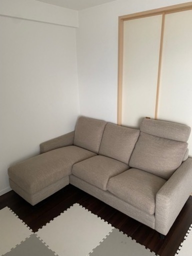 シェーズロングソファ　カウチソファ